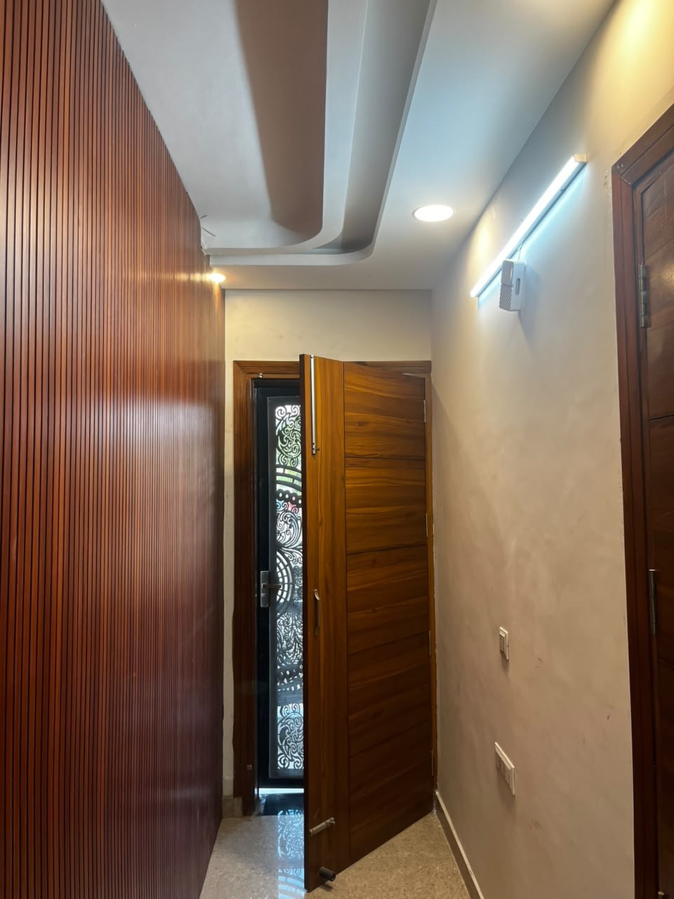 Comfortable bed and furnishings